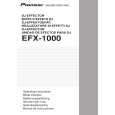 PIONEER EFX-1000 Manual de Usuario