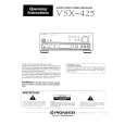 PIONEER VSX425 Manual de Usuario