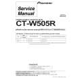 PIONEER CT-W505R Manual de Servicio