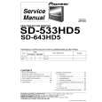 PIONEER SD533HD5 Manual de Servicio