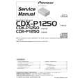 PIONEER CDXP1250 Manual de Servicio