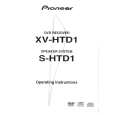 PIONEER HTD-1 Manual de Usuario