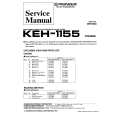 PIONEER KEH1155 X1M/ES Manual de Servicio