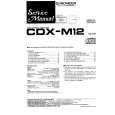 PIONEER CDXM12 Manual de Servicio