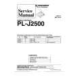 PIONEER PLJ2500 Manual de Servicio