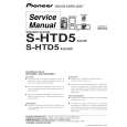 PIONEER X-HTD5/DDRXJ/RD Manual de Servicio