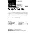 PIONEER VSXD1S Manual de Servicio