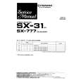 PIONEER SX777 Manual de Servicio