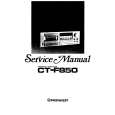 PIONEER CT-F850 Manual de Servicio
