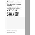 PIONEER VSXD712 Manual de Usuario