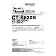 PIONEER CT-S630S/G Manual de Servicio