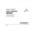 PIONEER CDXP2000 Manual de Usuario