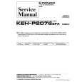 PIONEER KEHP2076ZFA X1BEW Manual de Servicio