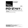 PIONEER PDZ74T Manual de Servicio