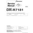 PIONEER DR-R7181/ZUCYV/WL Manual de Servicio