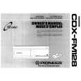 PIONEER CDXFM128 Manual de Usuario