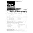 PIONEER CT-1270WR (BK) Manual de Servicio