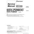 PIONEER KEHP3850 Manual de Servicio