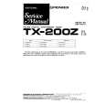 PIONEER TX200Z Manual de Servicio