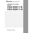 PIONEER VSXD2011S Manual de Usuario