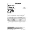 PIONEER A205 Manual de Servicio