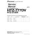 PIONEER HTZ-777DV/NAXJ5 Manual de Servicio