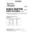 PIONEER KEHP27R X1P/GR Manual de Servicio