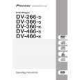 PIONEER DV466K Manual de Usuario