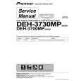 PIONEER DEH-3730MP/XM/EW Manual de Servicio