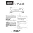 PIONEER VSXD3S Manual de Usuario