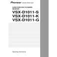 PIONEER VSXD1011S Manual de Usuario