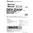 PIONEER DEH-240F/XM/UC Manual de Servicio