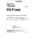 PIONEER PDF1006 Manual de Servicio