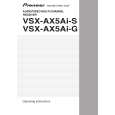 PIONEER VSXAX5AIG Manual de Usuario