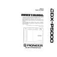 PIONEER CDXP5000 Manual de Usuario