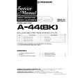PIONEER A44/BK Manual de Servicio