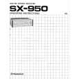PIONEER SX950V Manual de Usuario