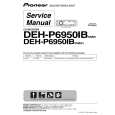 PIONEER DEH-P6950IB Manual de Servicio