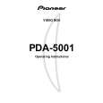 PIONEER PDA5001 Manual de Servicio