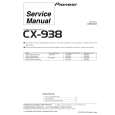 PIONEER CX938 Manual de Servicio