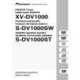 PIONEER XV-DV1000 Manual de Usuario