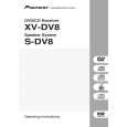 PIONEER XV-DV8 Manual de Usuario