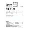 PIONEER SXQ180 Manual de Servicio