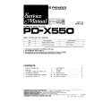 PIONEER PDX550 Manual de Servicio