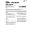 PIONEER CDXP630 Manual de Usuario