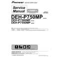 PIONEER DEH-P7550MPES Manual de Servicio