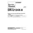 PIONEER DRU124X8 Manual de Servicio