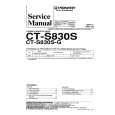 PIONEER CT-S830S/G Manual de Servicio