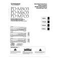 PIONEER PDM603 Manual de Usuario