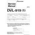 PIONEER DVL919(1) I Manual de Servicio